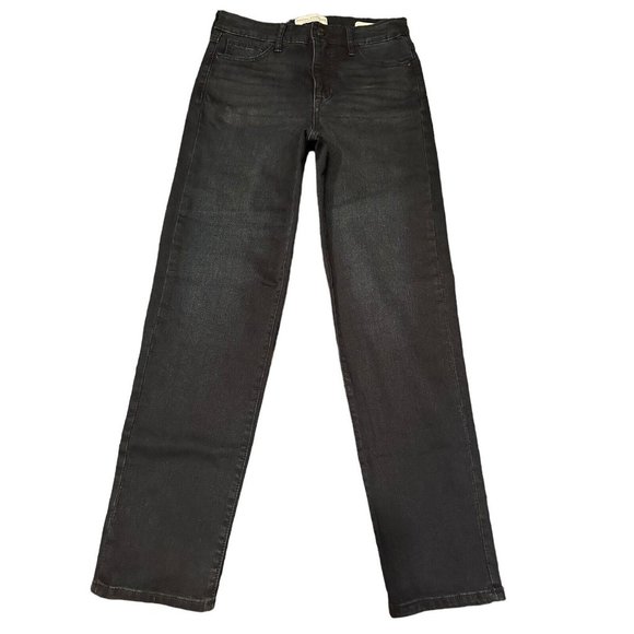 Social‎ Standard by Sanctuary Women's High Rise Slim Straight Stretch Denim Sz 2 - Picture 1 of 6